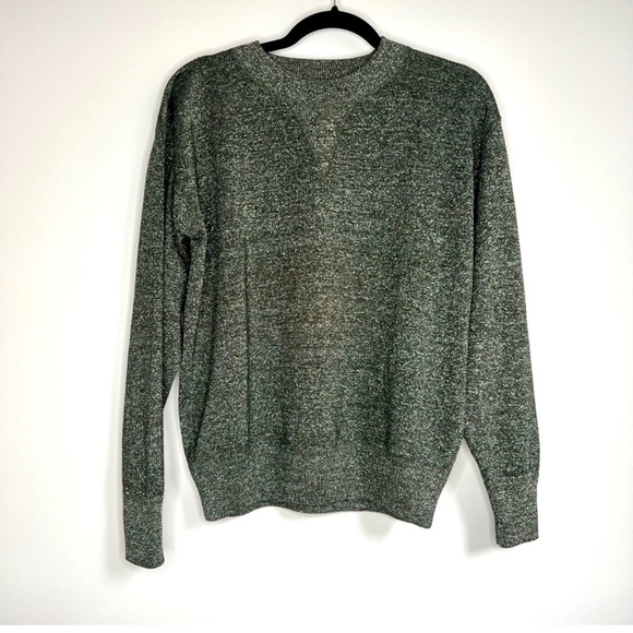 Isabel Marant Sweaters - Isabel Marant Metallic Green Sweater size 4/6